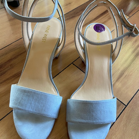 Pastel Light Blue Sandals - Picture 3 of 3